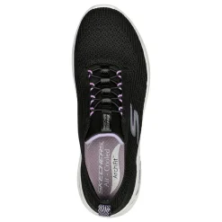 Walking*Skechers Women's , GO WALK Arch Fit - Crystal Waves Sneaker Black