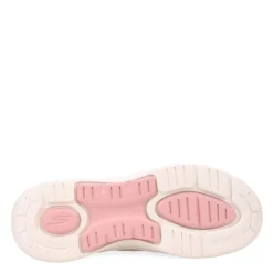 Walking*Skechers Women's , GO WALK Arch Fit - Crystal Waves Sneaker Taupe/Pink