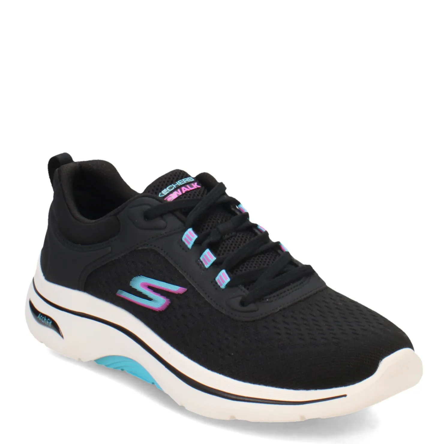Walking*Skechers Women's , GO WALK Arch Fit 2.0 - Balin Sneaker Black/Multi