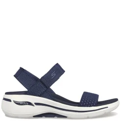 Outdoor & Hiking*Skechers Women's , GO WALK Arch Fit - Polished Sandal Navy