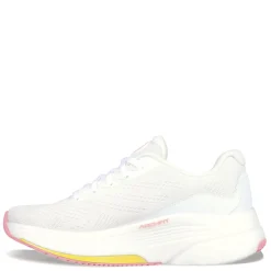 Walking*Skechers Women's , GO WALK Distance Walker - Morning Sunset Walking Shoe White/Coral