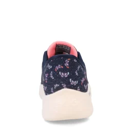 Walking*Skechers Women's , GO WALK Flex - Slip Ins Walking Shoe Navy Pink