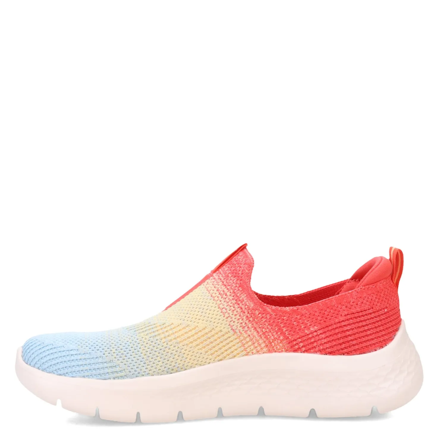 Walking*Skechers Women's , GO WALK Flex - Cali Sunset Sneaker Red Multi