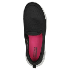 Walking*Skechers Women's , GO WALK FLEX - Ocean Wind Sneaker Black