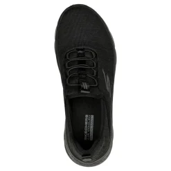 Walking*Skechers Women's , GO WALK FLEX - Lucy Sneaker Black/Black
