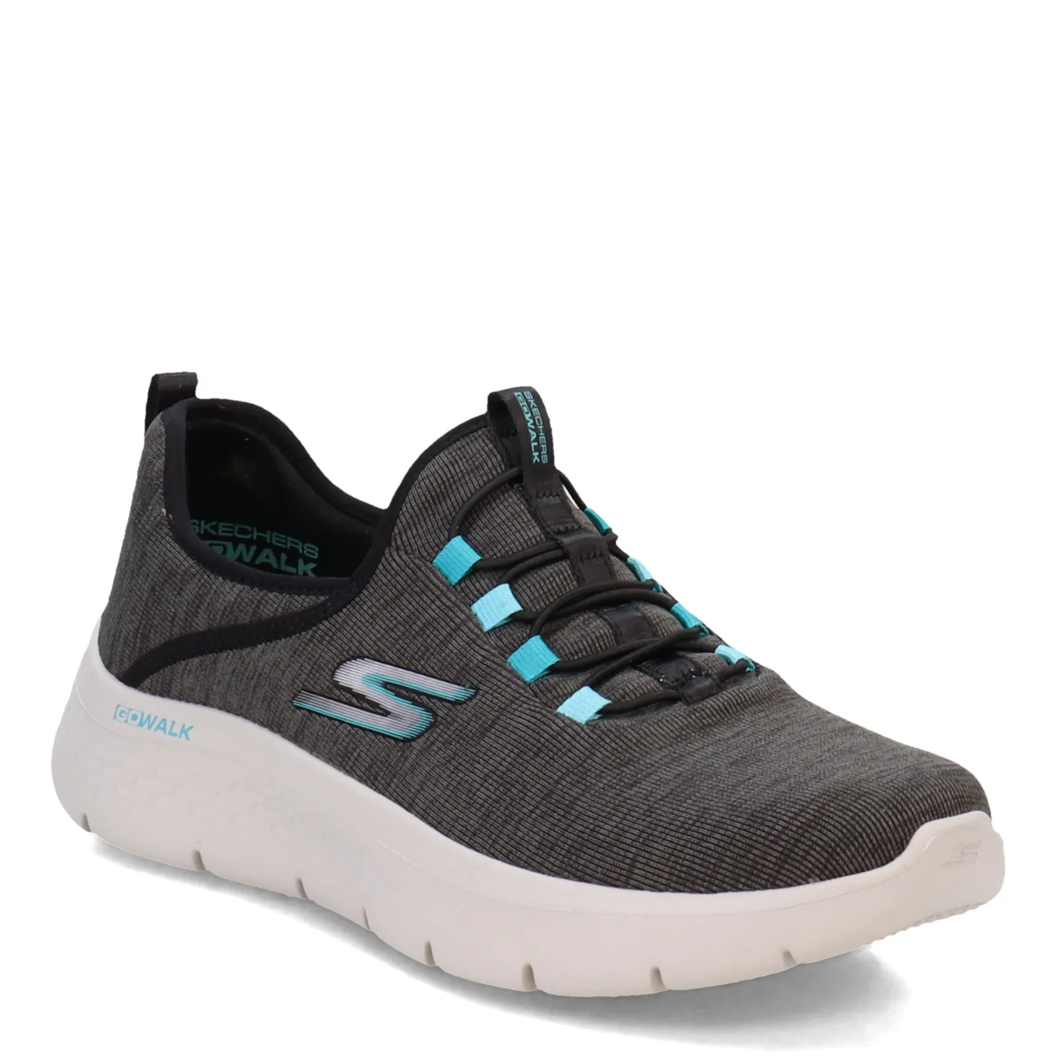 Walking*Skechers Women's , GO WALK FLEX - Lucy Sneaker Black