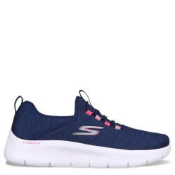 Walking*Skechers Women's , GO WALK FLEX - Lucy Sneaker Navy