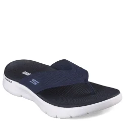 Flip Flops*Skechers Women's , GO WALK Flex Sandal - Splendor Sandal Navy