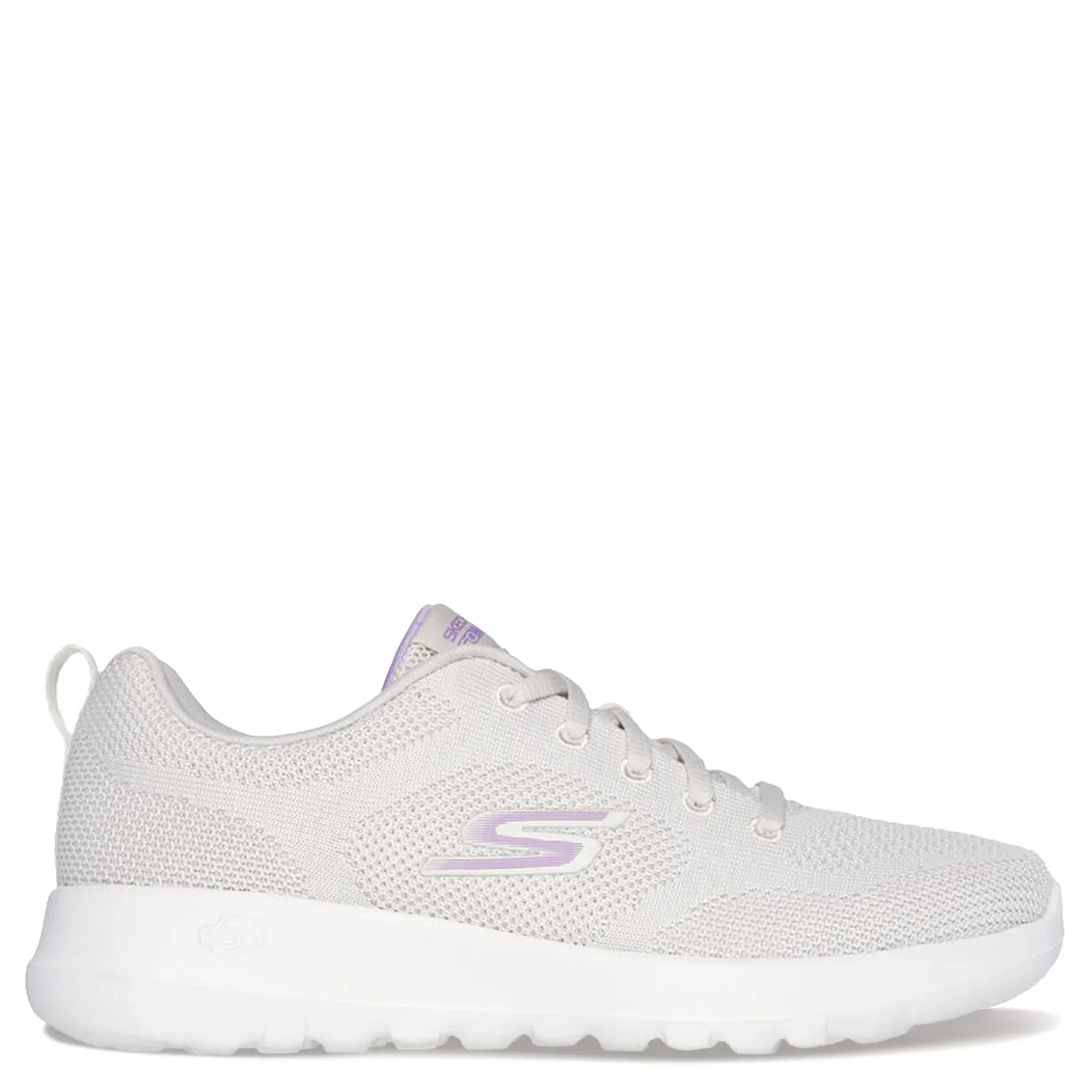 Walking*Skechers Women's , GO WALK Joy - Violet Walking Shoe Natural/Purple