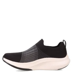 Walking*Skechers Women's , GO WALK Max Walker Sally Sneaker Black White