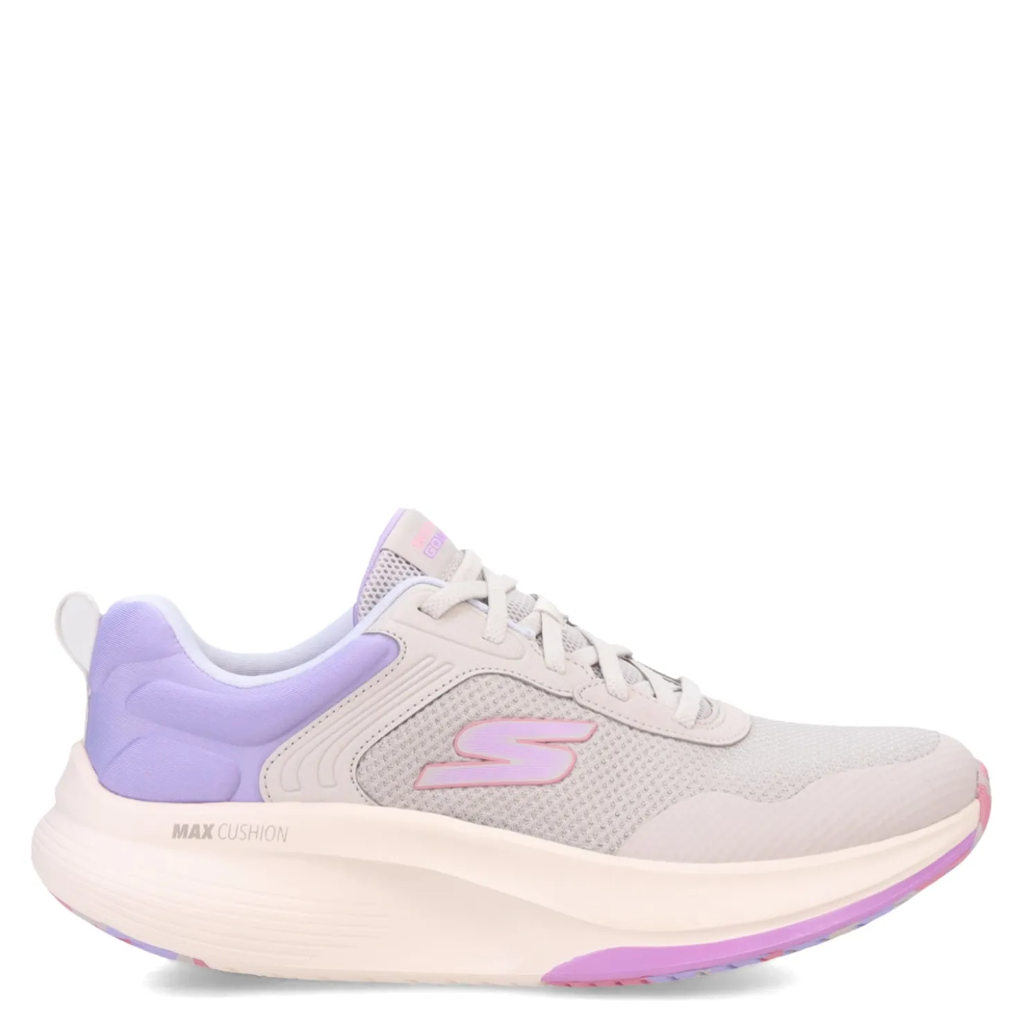 Walking*Skechers Women's , GO WALK Max Walker Sneaker Gray/Lavender
