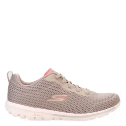 Walking*Skechers Women's , GO WALK Travel - Fun Journey Sneaker Taupe
