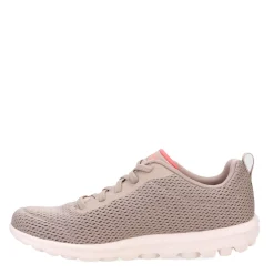 Walking*Skechers Women's , GO WALK Travel - Fun Journey Sneaker Taupe