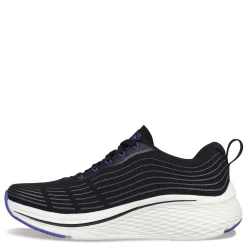 Running*Skechers Women's , GOrun Max Cushioning Elite 2.0 Sneaker Black Purple Flower