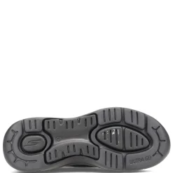 Walking*Skechers Women's , GOwalk Arch Fit - Iconic Slip-On - Wide Width Black/Black