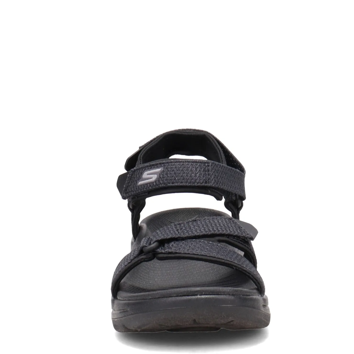 Wedges*Skechers Women's , GOwalk Arch Fit - Cruise Around Sandal Black