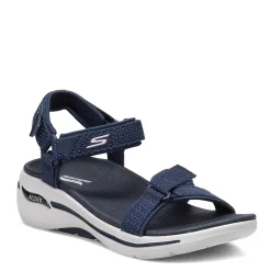 Wedges*Skechers Women's , GOwalk Arch Fit - Cruise Around Sandal Navy