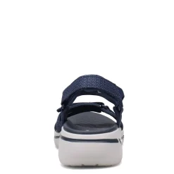 Wedges*Skechers Women's , GOwalk Arch Fit - Cruise Around Sandal Navy