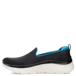 Walking*Skechers Women's , GOwalk Hyper Burst - Lunar Mars Slip-On Black Turq