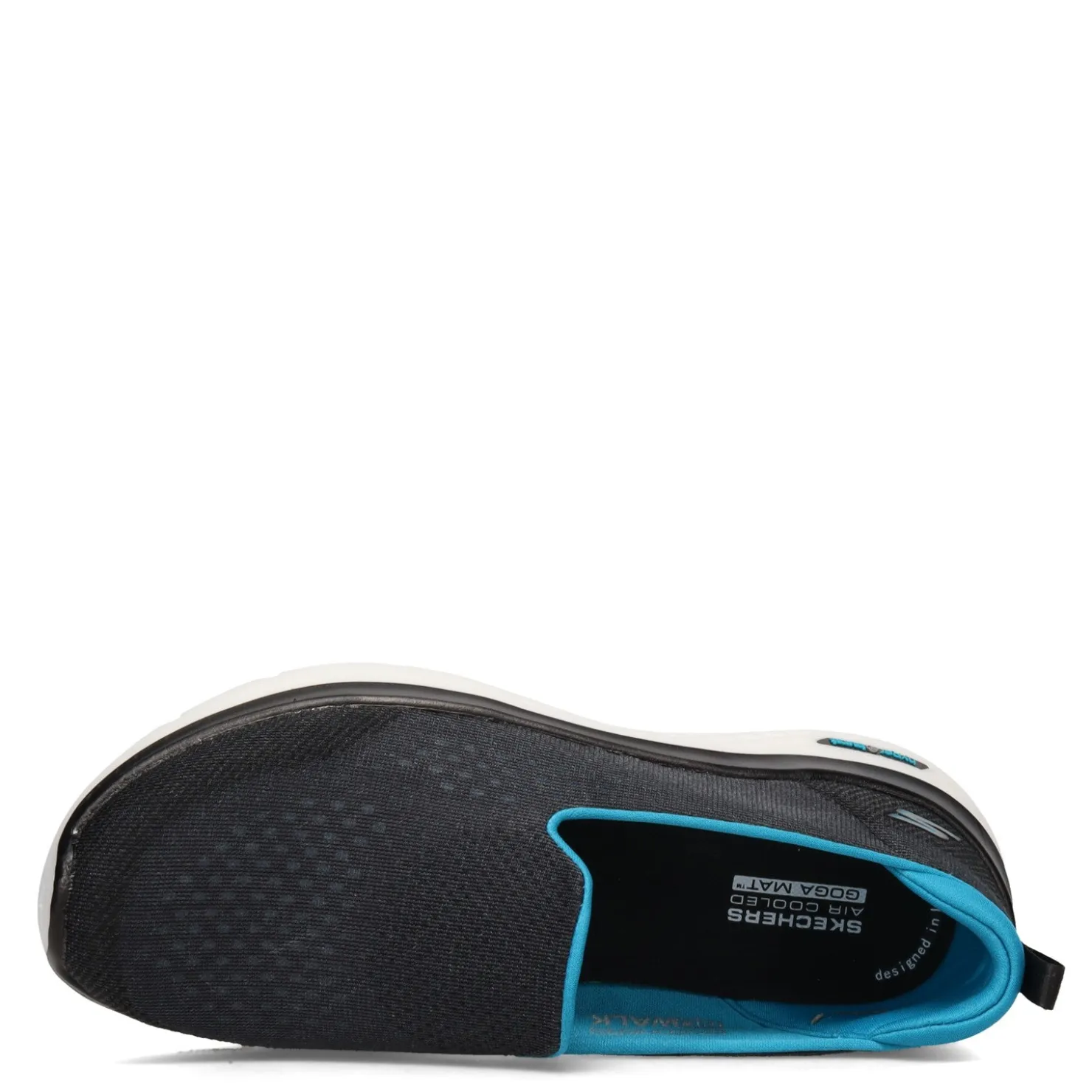 Walking*Skechers Women's , GOwalk Hyper Burst - Lunar Mars Slip-On Black Turq