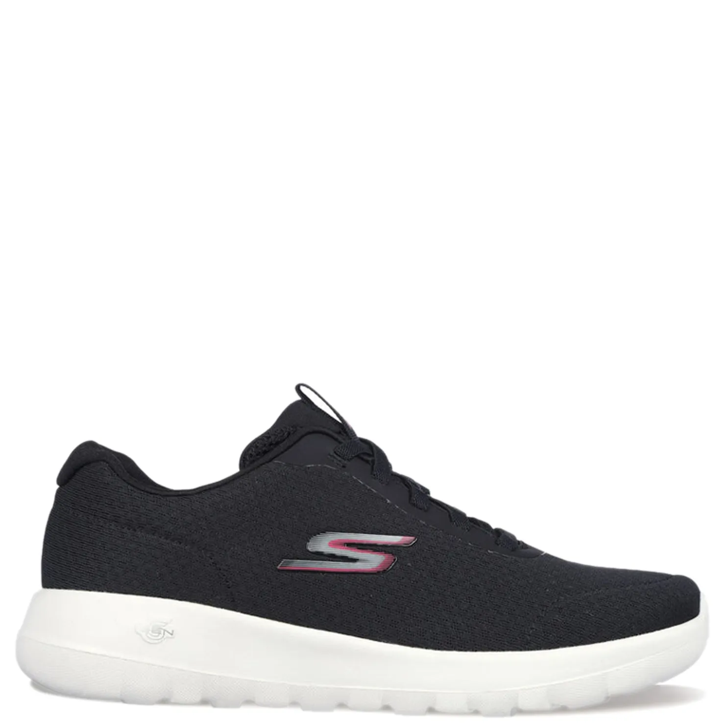 Walking*Skechers Women's , GOwalk Joy - Ecstatic Walking Shoe - Wide Width Black/White