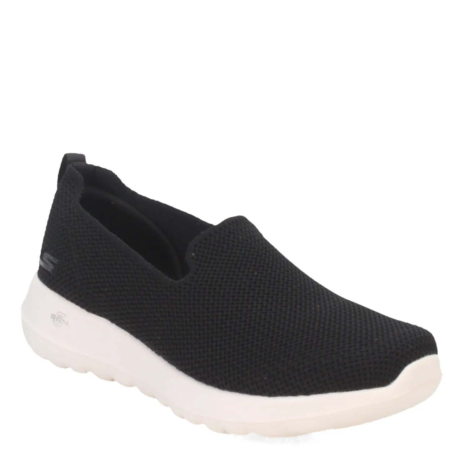 Walking*Skechers Women's , GOwalk Joy - Sensational Day Slip-On Black/White