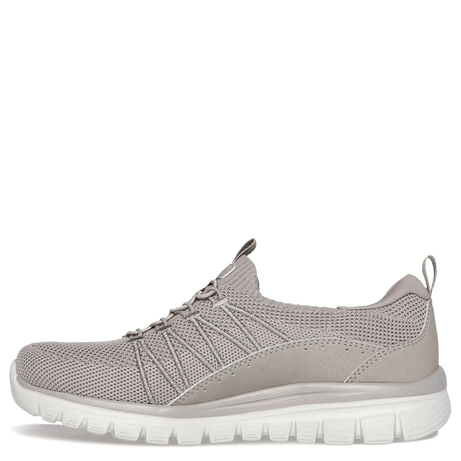 Wedges*Skechers Women's , Graceful - Picture Perfect Sneaker Taupe