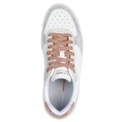 Fashion & Street*Skechers Women's , Hiland - Soft Metals Sneaker White Multi
