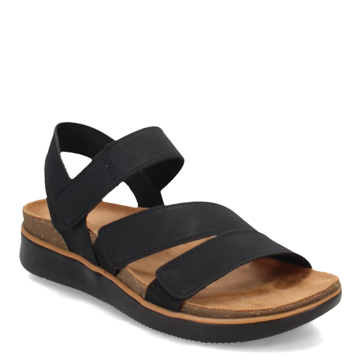Footbed Sandals*Skechers Women's , Lifted Comfort Sandal Black