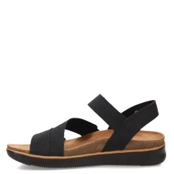 Footbed Sandals*Skechers Women's , Lifted Comfort Sandal Black