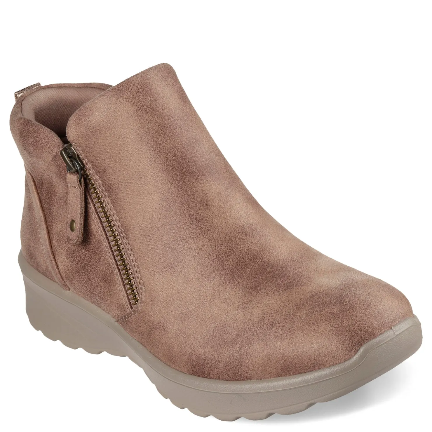 Women's , Lovely Vibe Zip Boot|Skechers Clearance