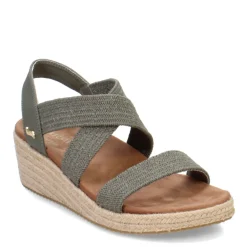 Wedges*Skechers Women's , Martha Stewart: Arch Fit Beverlee - Brentwood Sandal Olive