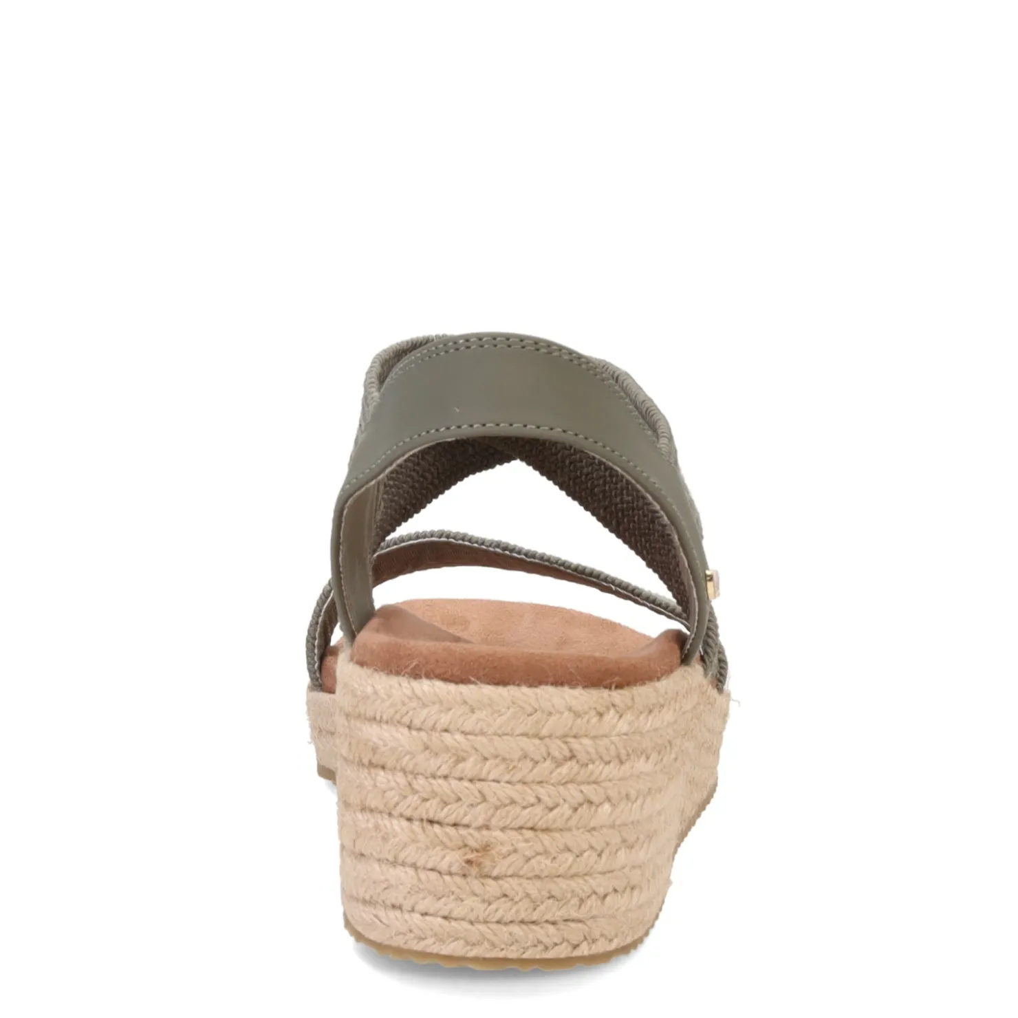 Wedges*Skechers Women's , Martha Stewart: Arch Fit Beverlee - Brentwood Sandal Olive
