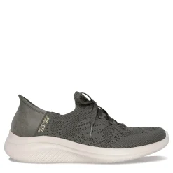 Fashion & Street*Skechers Women's , Martha Stewart - Slip-ins: Ultra Flex 3.0 Back On Track Sneaker Olive