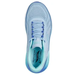 Running*Skechers Women's , Max Cushioning Arch Fit 2.0 - Alcona Sneaker Light Blue/Blue