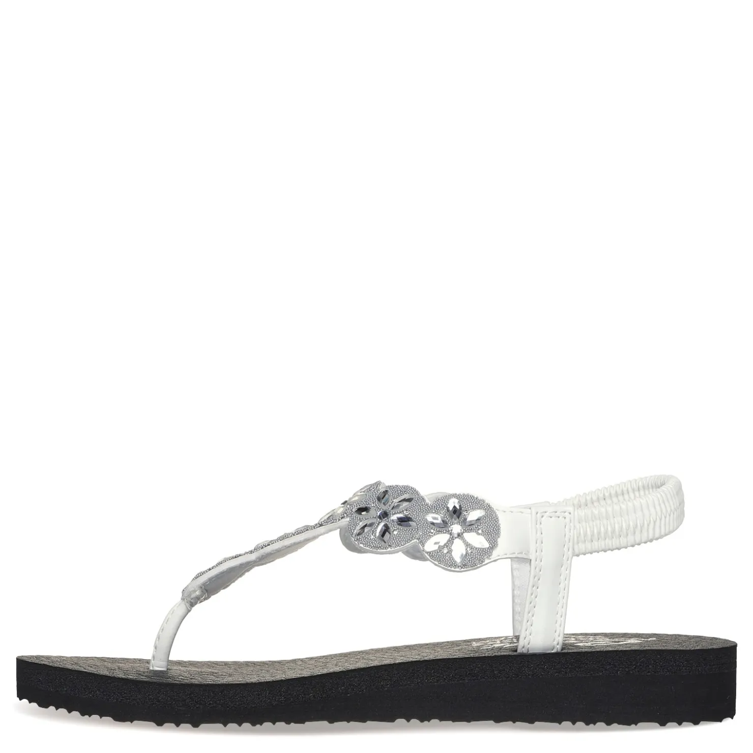 Women's , Meditation - Sparkly Fleur Sandal|Skechers Discount