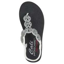 Women's , Meditation - Sparkly Fleur Sandal|Skechers Discount