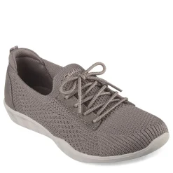 Walking*Skechers Women's , Newbury St - Casually Sneaker Dark Taupe