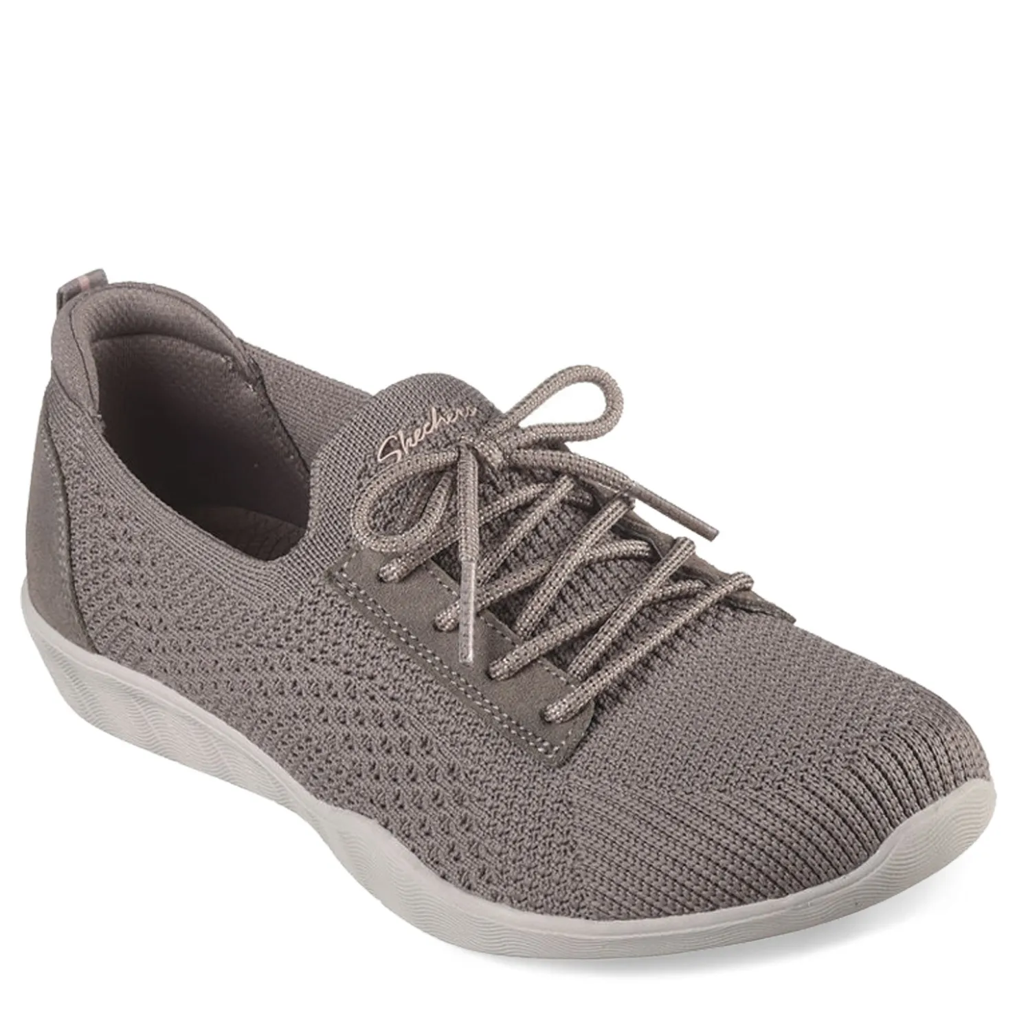 Walking*Skechers Women's , Newbury St - Casually Sneaker Dark Taupe