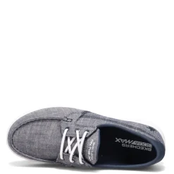 Walking*Skechers Women's Performance, GOwalk Lite - Isla Boat Shoe Navy