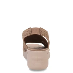 Wedges*Skechers Women's , Pier Lite - Crochet Sandal Mocha