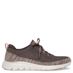 Walking*Skechers Women's , Pure Flex - Pulse Sneaker Chocolate