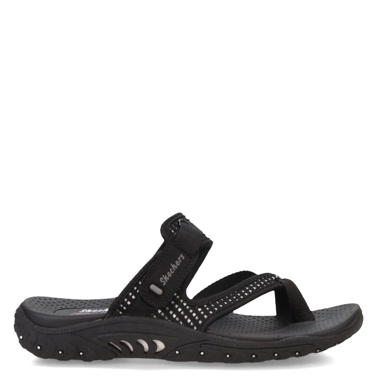 Outdoor & Hiking*Skechers Women's , Reggae - Cool Harbor Sandal Black