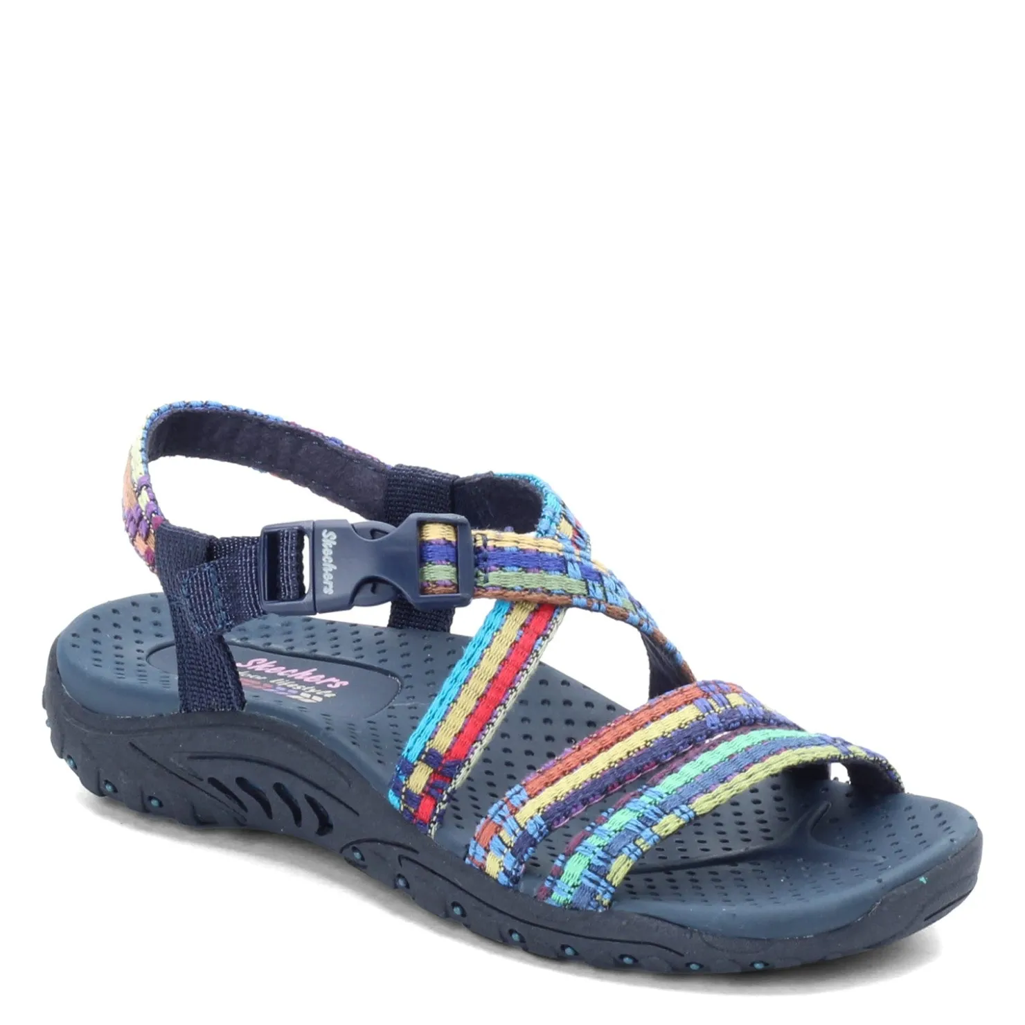 Women's , Reggae - Sew Me Sandal|Skechers Outlet