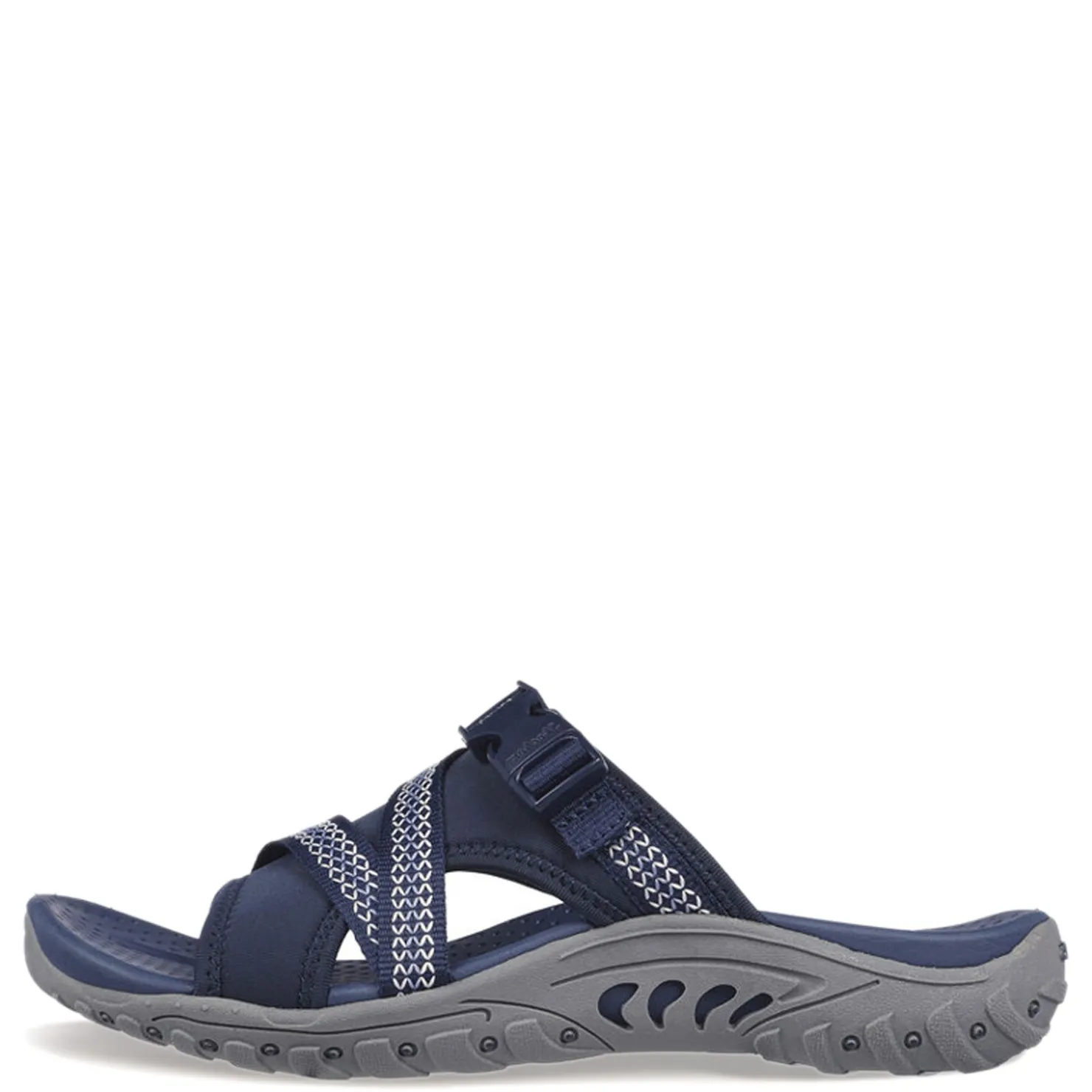 Outdoor & Hiking*Skechers Women's , Reggae - Slide Thru Sandal Navy