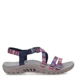 Outdoor & Hiking*Skechers Women's , Reggae - Trail On By Sandal Navy Multi