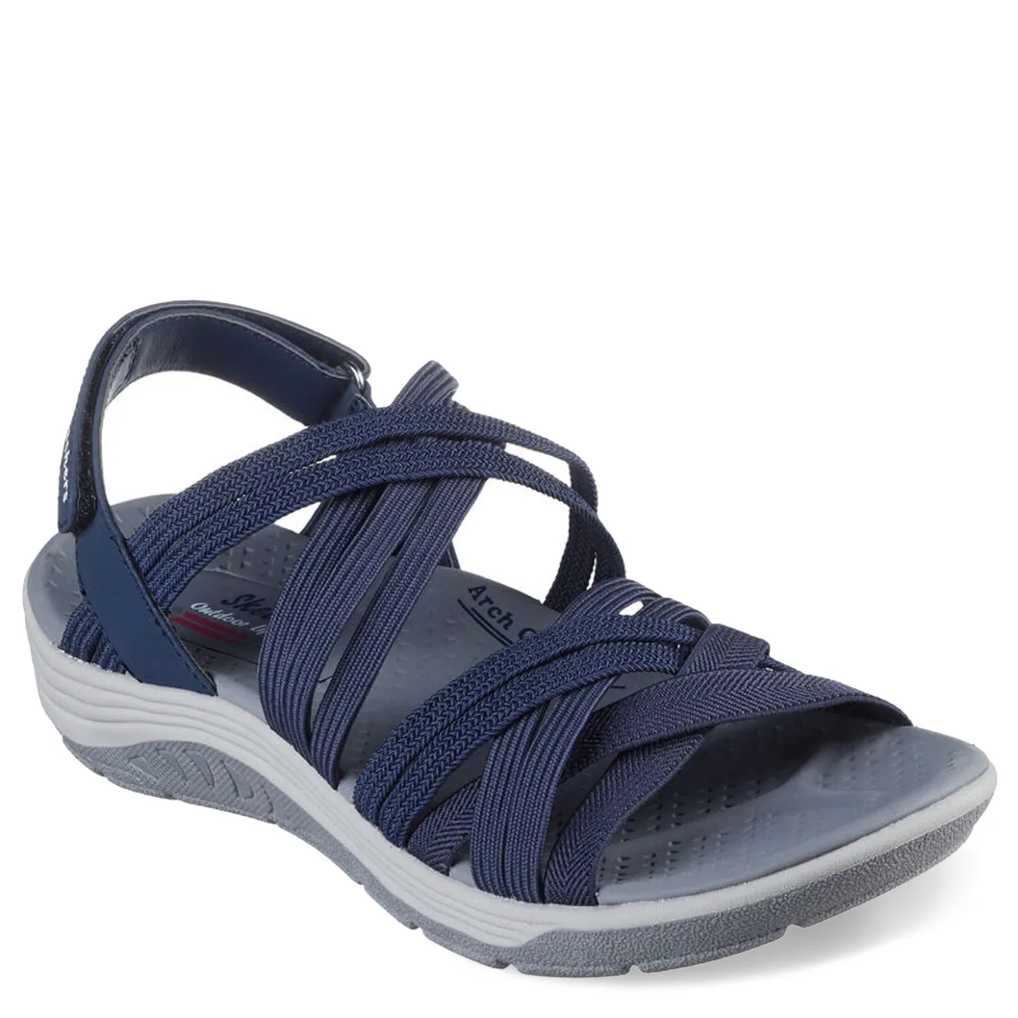 Outdoor & Hiking*Skechers Women's , Reggae Cup - Simply Biased Sandal Navy