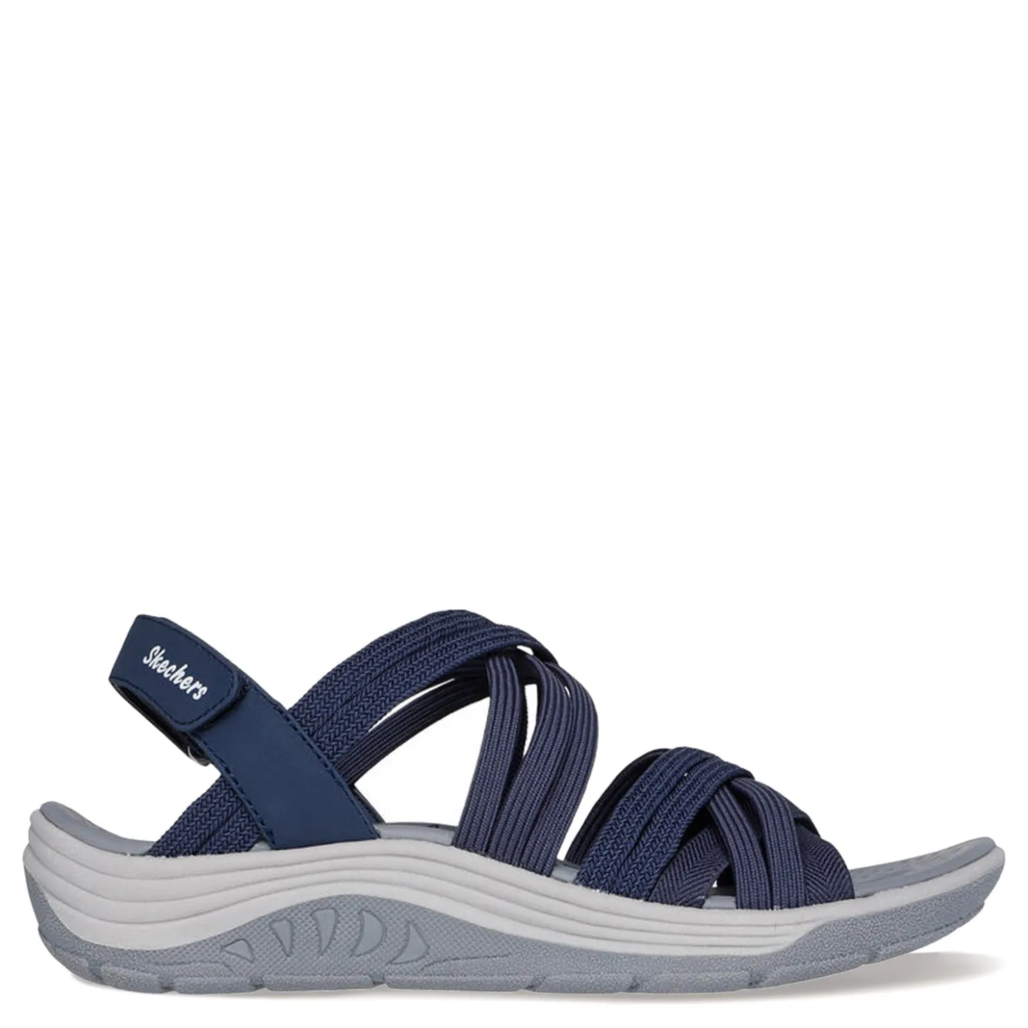 Outdoor & Hiking*Skechers Women's , Reggae Cup - Simply Biased Sandal Navy