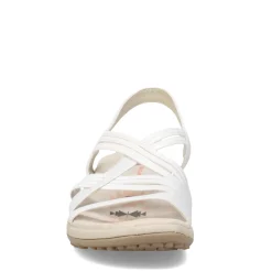Women's , Reggae Slim - Simply Stretch Sandal|Skechers New