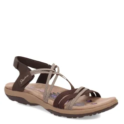 Women's , Reggae Slim - Takes Two Sandal|Skechers New